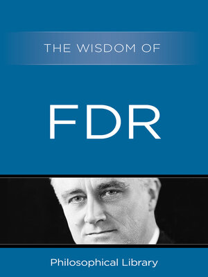 cover image of The Wisdom of FDR